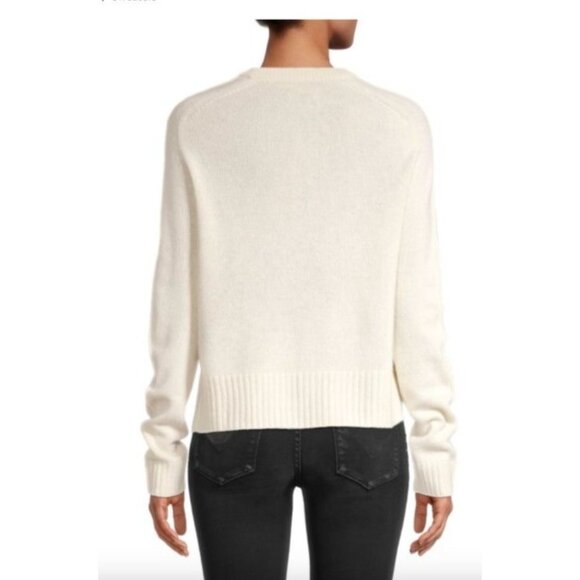 Zadig & Voltaire Lili C Heart Cashmere Sweater XS - Picture 2 of 7